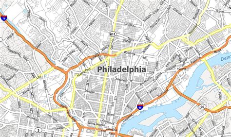 Philadelphia Maps .